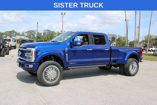 Argon Blue Metallic 2026 Ford F-450 Platinum