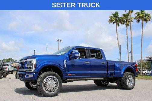 Argon Blue Metallic 2026 Ford F-450 Platinum