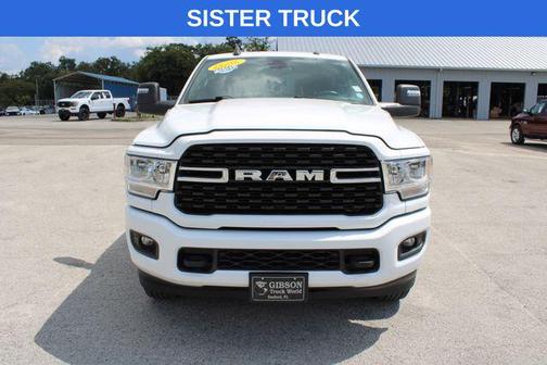 Bright White Clearcoat 2023 RAM 2500 Laramie Crew Cab 4x4 6'4' Box