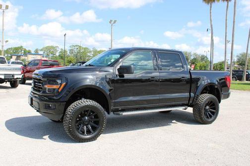 Agate Black Metallic 2025 Ford F-150 XLT