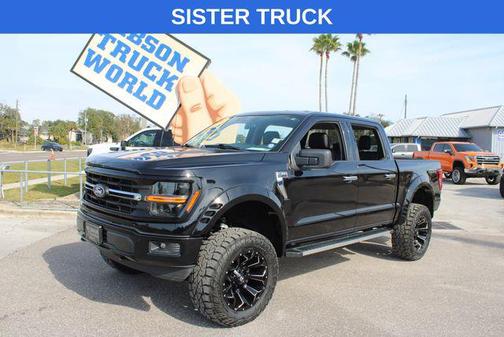 Agate Black Metallic 2025 Ford F-150 XLT