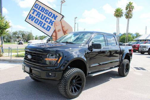 Agate Black Metallic 2025 Ford F-150 XLT