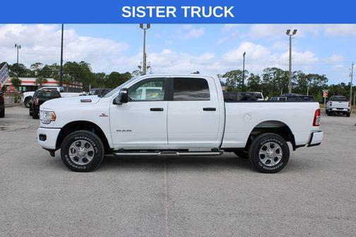 Bright White Clearcoat 2023 RAM 2500 Big Horn Crew Cab 4x4 6'4' Box