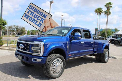 Argon Blue Metallic 2026 Ford F-450 Platinum