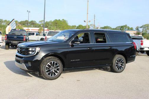 Black Metallic 2025 Ford Expedition Max Platinum