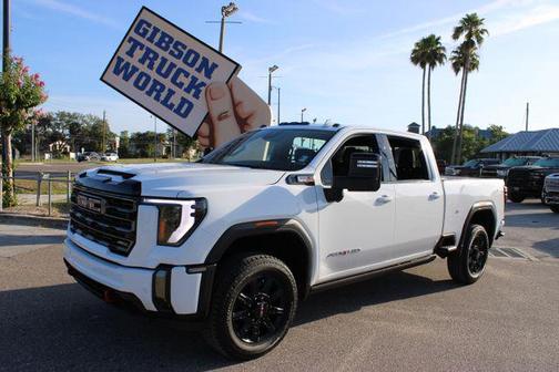 Summit White 2024 GMC Sierra 2500 AT4