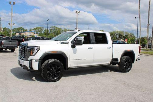 White Frost Tricoat 2024 GMC Sierra 2500 Denali Ultimate