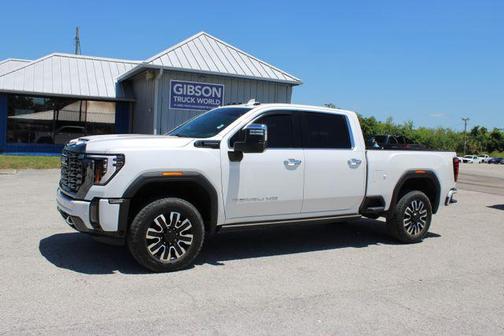White Frost Tricoat 2024 GMC Sierra 2500 Denali Ultimate