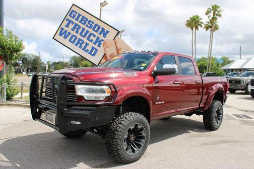 Delmonico Red Pearlcoat 2022 RAM 3500 Laramie Crew Cab 4x4 6'4' Box