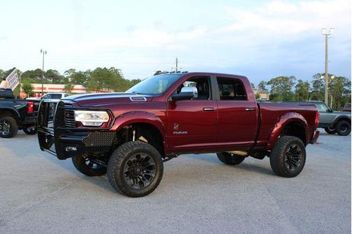 Delmonico Red Pearlcoat 2022 RAM 3500 Laramie Crew Cab 4x4 6'4' Box