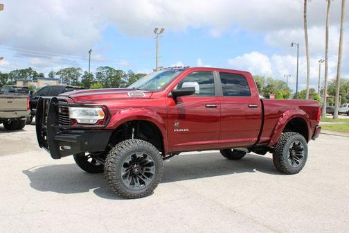 Delmonico Red Pearlcoat 2022 RAM 3500 Laramie Crew Cab 4x4 6'4' Box