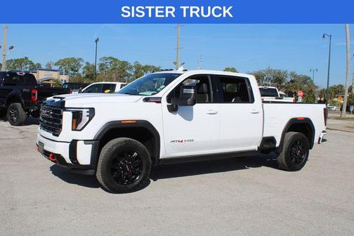 Summit White 2025 GMC Sierra 2500 AT4