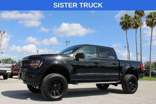 Agate Black Metallic 2025 Ford F-150 XLT