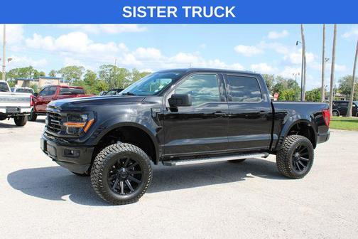 Agate Black Metallic 2025 Ford F-150 XLT