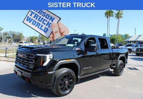 Onyx Black 2025 GMC Sierra 2500 AT4
