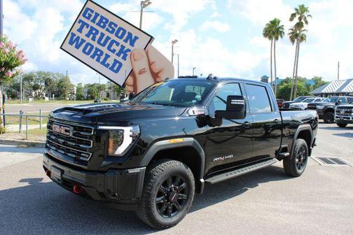 Onyx Black 2025 GMC Sierra 2500 AT4