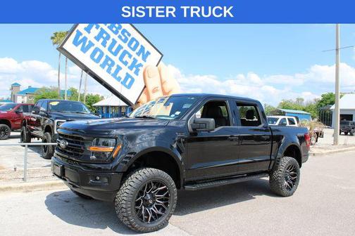 Agate Black Metallic 2025 Ford F-150 XLT