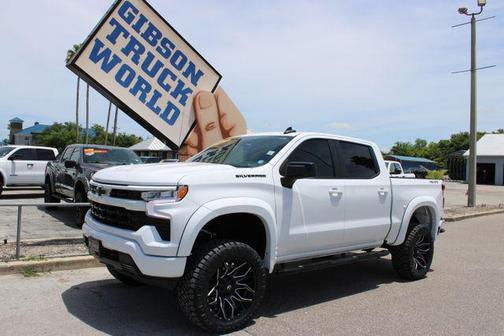 Summit White 2025 Chevrolet Silverado 1500 RST