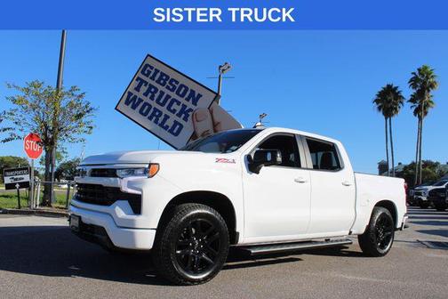 Summit White 2025 Chevrolet Silverado 1500 RST