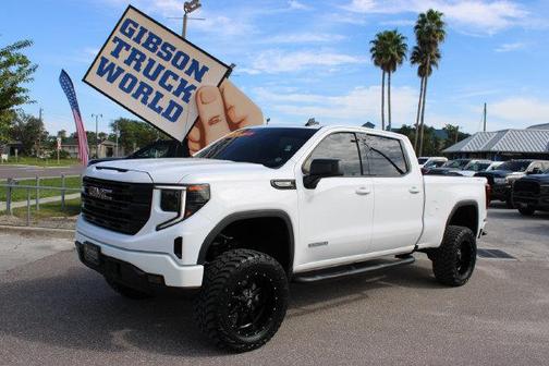 Summit White 2022 GMC Sierra 1500 Elevation