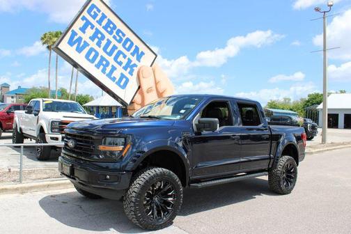 Antimatter Blue Metallic 2025 Ford F-150 XLT