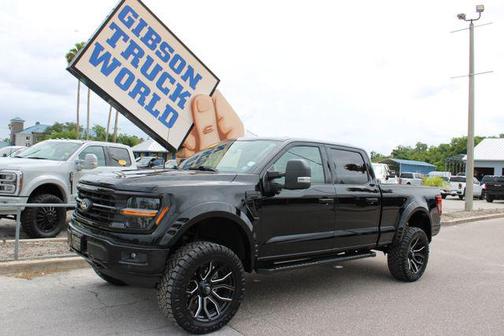 Agate Black Metallic 2025 Ford F-150 XLT
