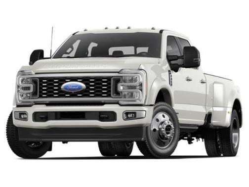Star White Metallic Tri-Coat 2026 Ford F-450 Platinum