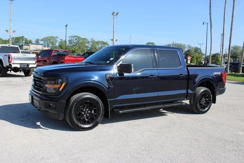 Antimatter Blue Metallic 2024 Ford F-150 XLT