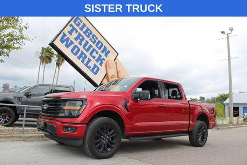 Rapid Red Metallic Tinted Clearcoat 2024 Ford F-150 XLT