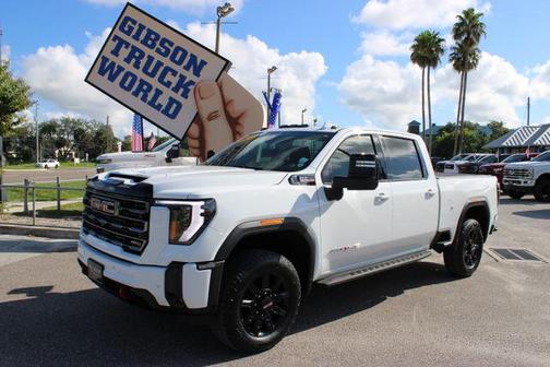 Summit White 2025 GMC Sierra 2500 AT4