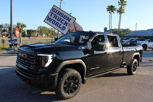 Onyx Black 2025 GMC Sierra 2500 AT4