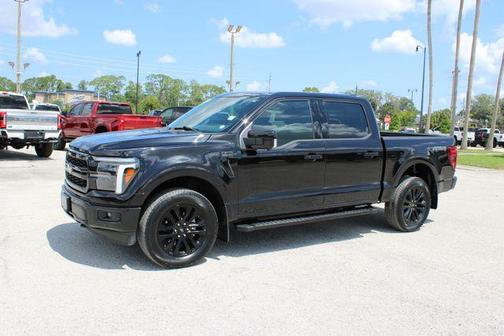 Agate Black Metallic 2025 Ford F-150 Lariat