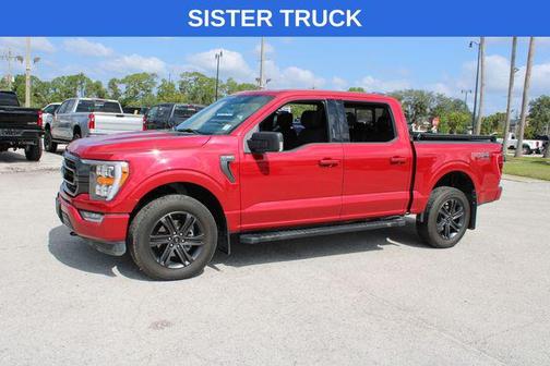 Rapid Red Metallic Tinted Clearcoat 2021 Ford F-150 XLT