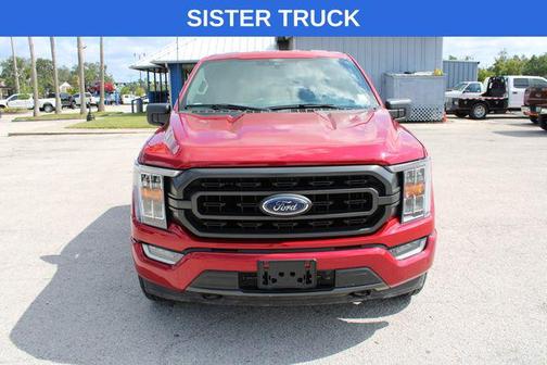 Rapid Red Metallic Tinted Clearcoat 2021 Ford F-150 XLT