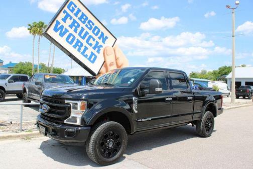 Agate Black Metallic 2022 Ford F-350 Platinum