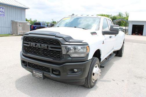 Bright White Clearcoat 2024 RAM 3500 Tradesman Crew Cab 4x4 8' Box