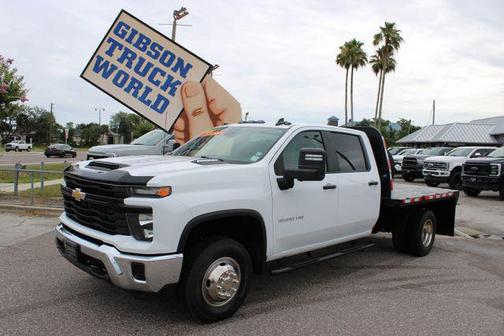 Summit White 2024 Chevrolet Silverado 3500 WT