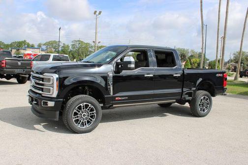 Agate Black Metallic 2025 Ford F-250 Platinum