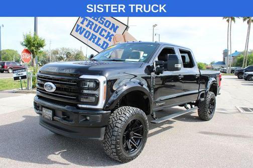 Agate Black Metallic 2025 Ford F-250 Platinum