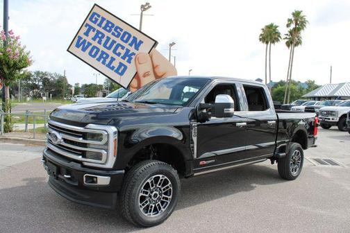 Agate Black Metallic 2025 Ford F-250 Platinum