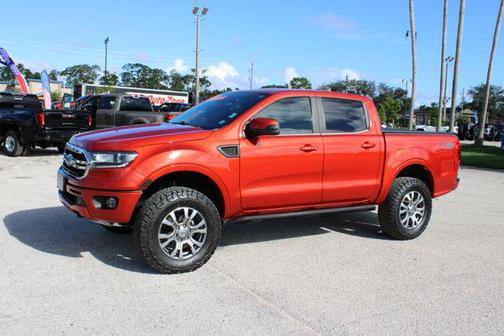 Hot Pepper Red Metallic Tinted Clearcoat 2019 Ford Ranger LARIAT