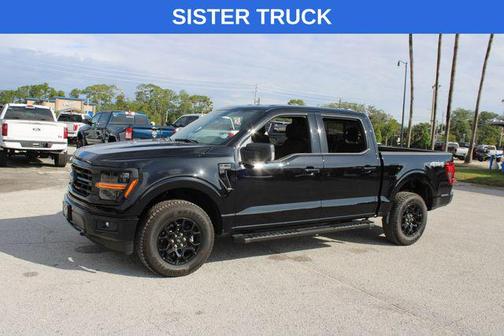 Agate Black Metallic 2025 Ford F-150 XLT