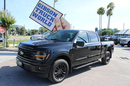 Agate Black Metallic 2025 Ford F-150 XLT