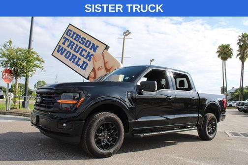Agate Black Metallic 2025 Ford F-150 XLT