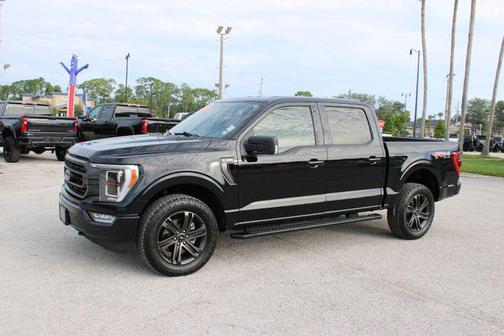Agate Black Metallic 2021 Ford F-150 XLT
