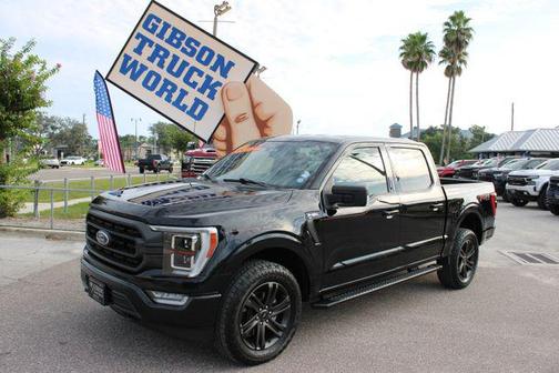 Agate Black Metallic 2021 Ford F-150 XLT