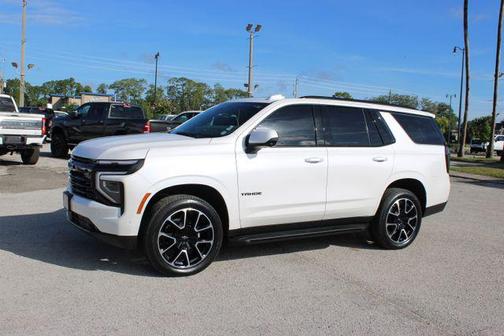 Iridescent Pearl Tricoat 2025 Chevrolet Tahoe 2WD RST