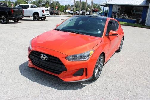 Sunset Orange 2019 Hyundai Veloster 2