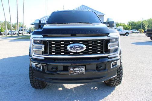 Agate Black Metallic 2025 Ford F-450 Platinum