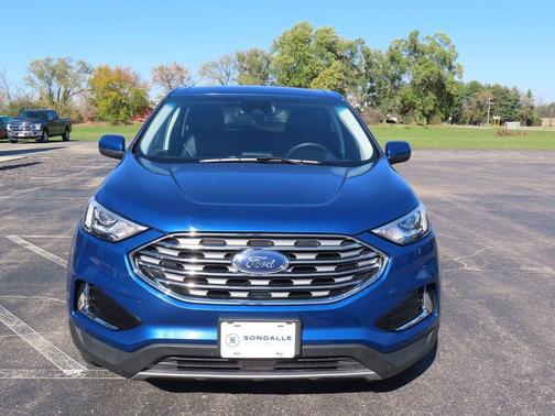 Atlas Blue 2022 Ford Edge SEL